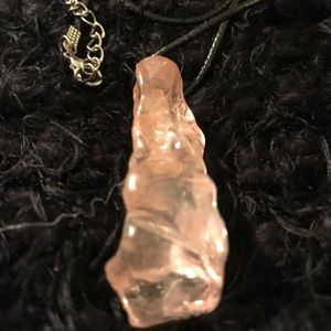 Pink Stone Hard Design Necklace